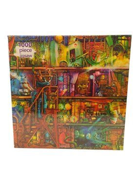 Aimee Stewart Fantastic Voyage 1000 Pc Jigsaw Puzzle Fantasy Art Flame Tree New